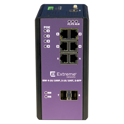 Extreme Networks ISW 4-10/100P, 2-10/100T, 2-SFP (16801)